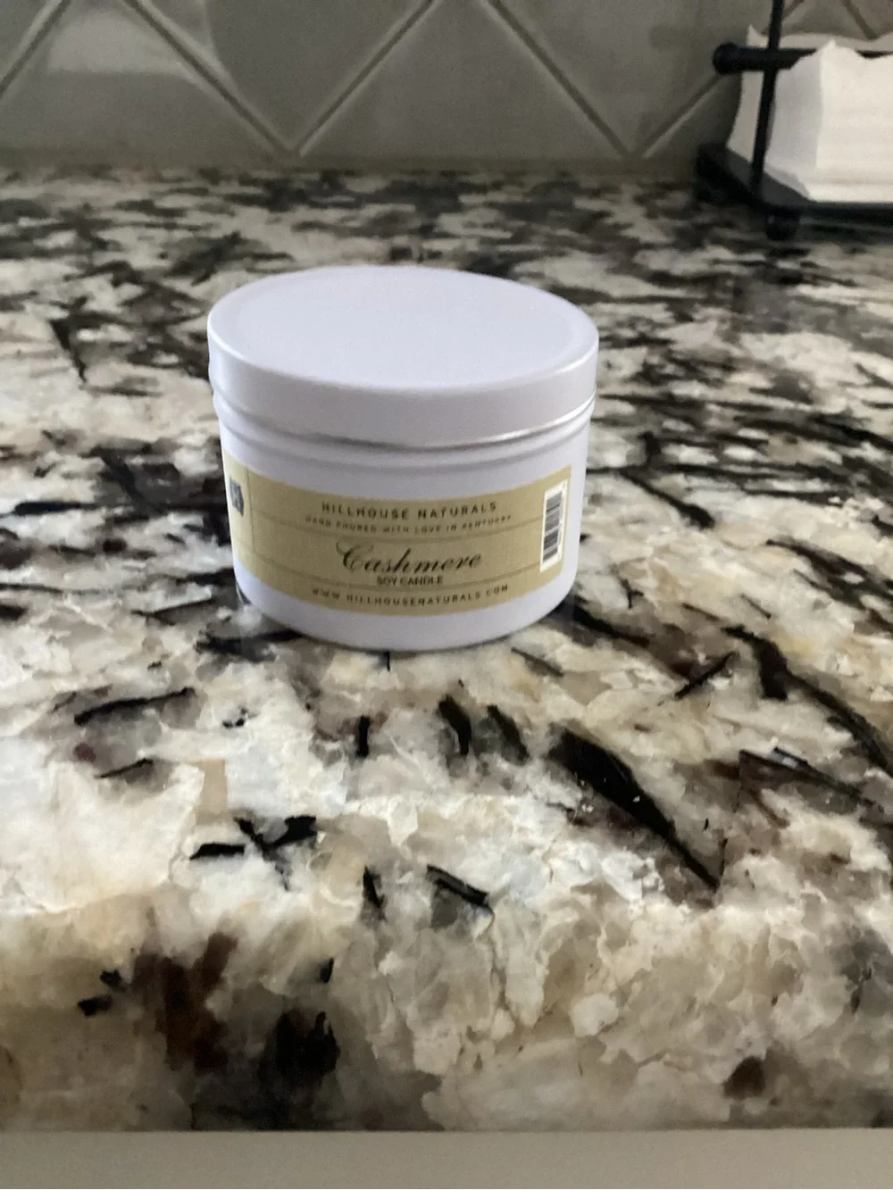Millhouse Naturals Cashmere Candle in a Tin